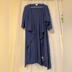 LulaRoe Blue Cardigan. Size Small.
